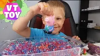 МОРЕ ИЗ ОРБИЗ ДОСТАЕМ ИГРУШКИ. ORBEEZ сюрпризы игрушки с разноцветными шариками Орбиз
