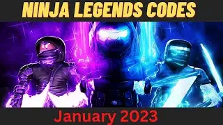 Ninja Legends codes in Roblox January 2023