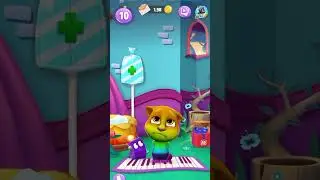 My talking tom 2 part 90 # cute cat is daydreaming