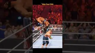 John Cena Celtic War Sword Punch Drew Mcintyre #wwe #wwe2k22