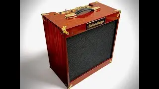 Unleashing Pure Tone: Ashen Goldy 20 Watt Tube Guitar Amp Combo Demo