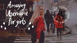 20 Amazing Usernames for Girls for Instagram || || Cool username for girls || Unique username