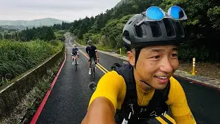 Riding up mountains in Taipei, Taiwan 🇹🇼