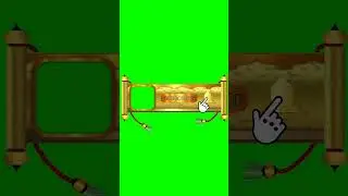 New Golden Subscribe Button Green Screen 2022