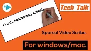 How to install sparcal handwriting animation software on windows.