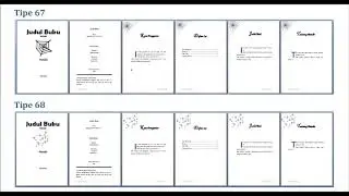 Kumpulan Template Layout Buku dengan Mudah dan Cepat