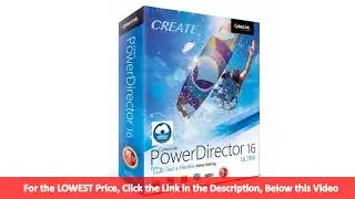 Cyberlink PowerDirector 16 & PhotoDirector 9 Ultra - DVD/CD with Digital Download Copy