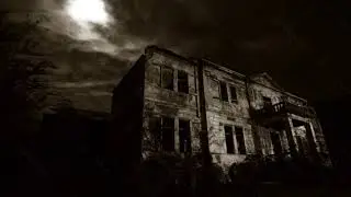Horror Stock Footage - Abandoned Hotel at Night