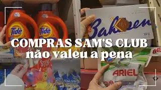 Compras no Sam's Club | não valeu a pena | resgatei meu cashback