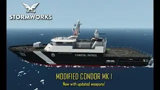 Stormworks - Modified Condor Mk I -  New Weapons Test (No Commentary)