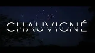 Feu d'artifice à Chauvigné | fête communale 2023