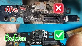 Moto E4 Charging port(jack) Replacement Full Video Charging Problem 100%Fixed Motorola charging  GRZ
