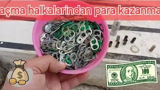 açma halkalarından para kazanmak. #scrap #degerlielementavcisi #alüminyum #parakazanma #hurda