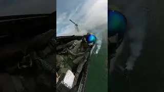 BNS P902 Pollux - F-16 Open water Display Certification fly-by! ⚓