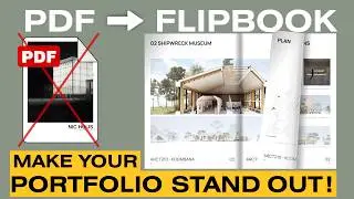 How to Turn Your Architecture Portfolio into an Interactive Flipbook (Flip5 HTML Tutorial)