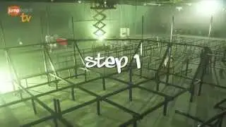 How to build a trampoline park - step 1