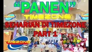 (Part 1 )  capit boneka seharian di timezone karawaci I claw machine  mama jajan episode 8