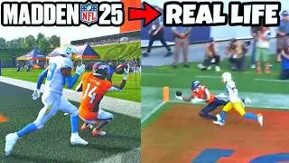 I Recreated TOP PLAYS From NFL Week 6 in Madden 25!
