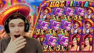 WE WE'RE SAVED BY HOT FIESTA! | BONUS HUNT OPENING #1
