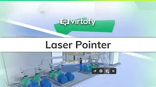 🔦 Laser pointer: Guide audience attention with animated highlighting in Virtofy 🔦