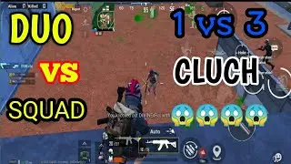 2 vs 4 pubg mobile|SOLO 15 KILL | DUO VS Squad..
