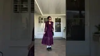 Thrifted Vintage Lace Midi Dress Fall Outfit w/ Dr. Martens Oxfords