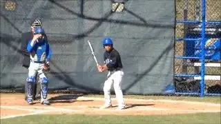 Carlo Francisco hits third home run in less than a week, Mar. 18, 2016