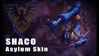 League of Legends: Asylum Shaco Skin Artwork