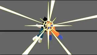 Goku vs Vegeta (StickNodes) Quick Animation
