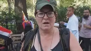 INSANE SJW REPORTER GETS INSTANT KARMA - NYC