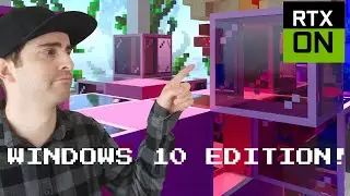 GRAFICA PAZZESCA SU MINECRAFT WINDOWS 10 EDITION !!! PERCHÈ SCEGLIERLA E COME AVERE IL RAY TRACING !