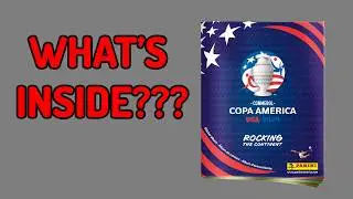 A Quick Look Through The 2024 COPA America Sticker Book {{Pre Stickers}}