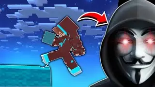 Playing Minecraft Until I found Hacker...😈