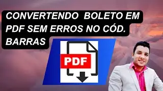 Converter boleto em pdf  codigo de barras sem erros IRG informática avançada