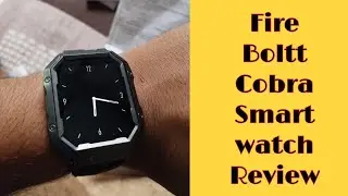 Fire Boltt Cobra Smartwatch Review September 2024