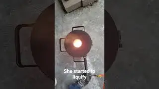 divil forge melting copper🤩