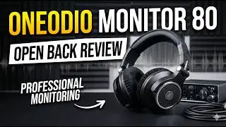 Monitor 80 Open Back Professional Monitoring Wired Headphones