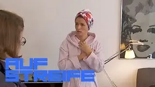 Hat sie sich den Einbruch eingebildet? Ahnungslos kommt sie aus der Dusche | Auf Streife | SAT.1 TV