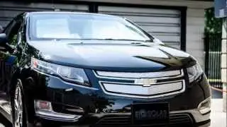 Charging a Chevy Volt with Solar Power!