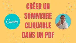 Create a clickable PDF table of contents with Canva