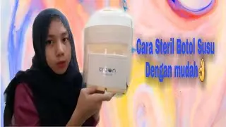 REVIEW CROWN BABY CARE||alat sterilisasi botol susu bayi.