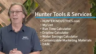 Hunter Industries Free Digital Tools and Services