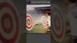 AVCLabs Video Enhancer AI: Colorize and Restore the Old Olympic Footages #shorts