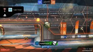 Rocket League PS5 Achievement (44) Triple Threat (Owen)