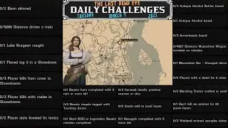 Bison Lake Sturgeon Madam Nazar Locations Daily Challenges RDR2 Red Dead Online (3/9/21)
