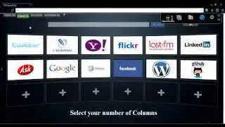 Dark Blue Chrome Theme and Wallpaper