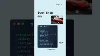 New CSS Feature: Scroll Snap