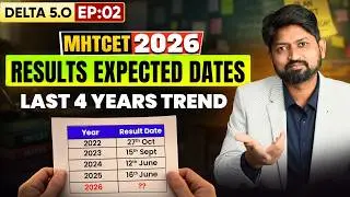 MHT CET 2026 Result Date | Last 4 Years Trend Analysis & Expected Result Date 