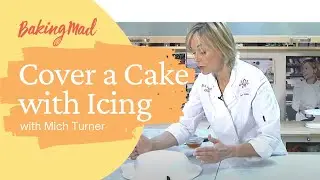 How to Cover a Cake With Ready to Roll Icing | Baking Mad