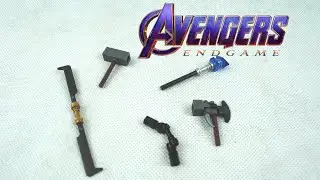 Simple LEGO Avengers ENDGAME Weapons